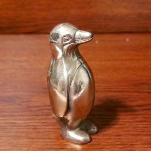 Vintage Brass penguin figurine